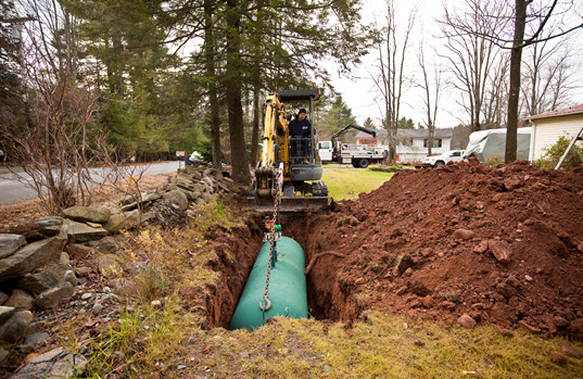 combined energy services buried propane gas tank milford PA middletown NY fuel tank CES propane CES